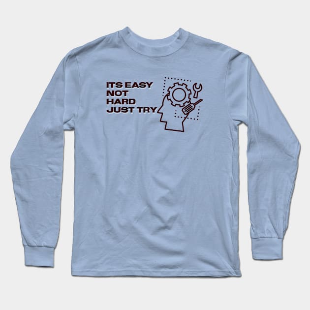 Keep fighting in life and start changing by anything Long Sleeve T-Shirt by fatita.Art